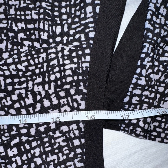 Anne Klein black and white shift dress size Large - Picture 6 of 7